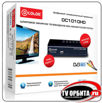 D-COLOR DC1010HD - DVB-T2   DolbyDigital5.1