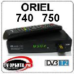 Oriel 750, 740 -  DVB-T2